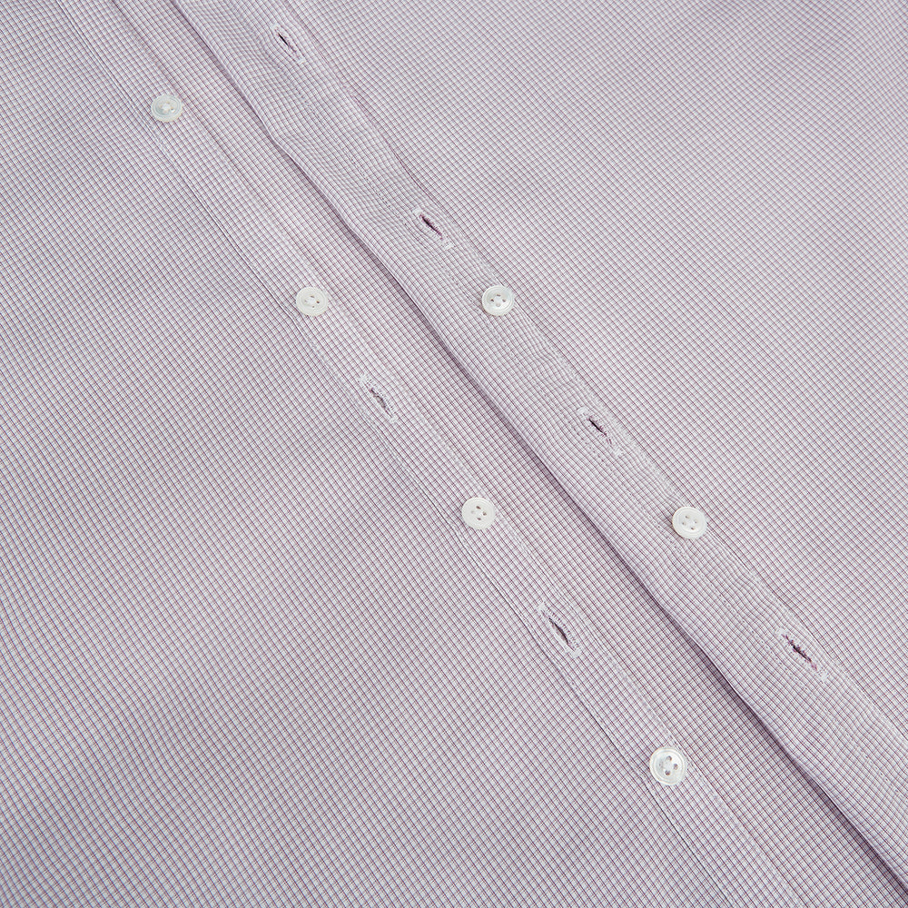 Lilac Shadow Check Wndsor Shirt 17