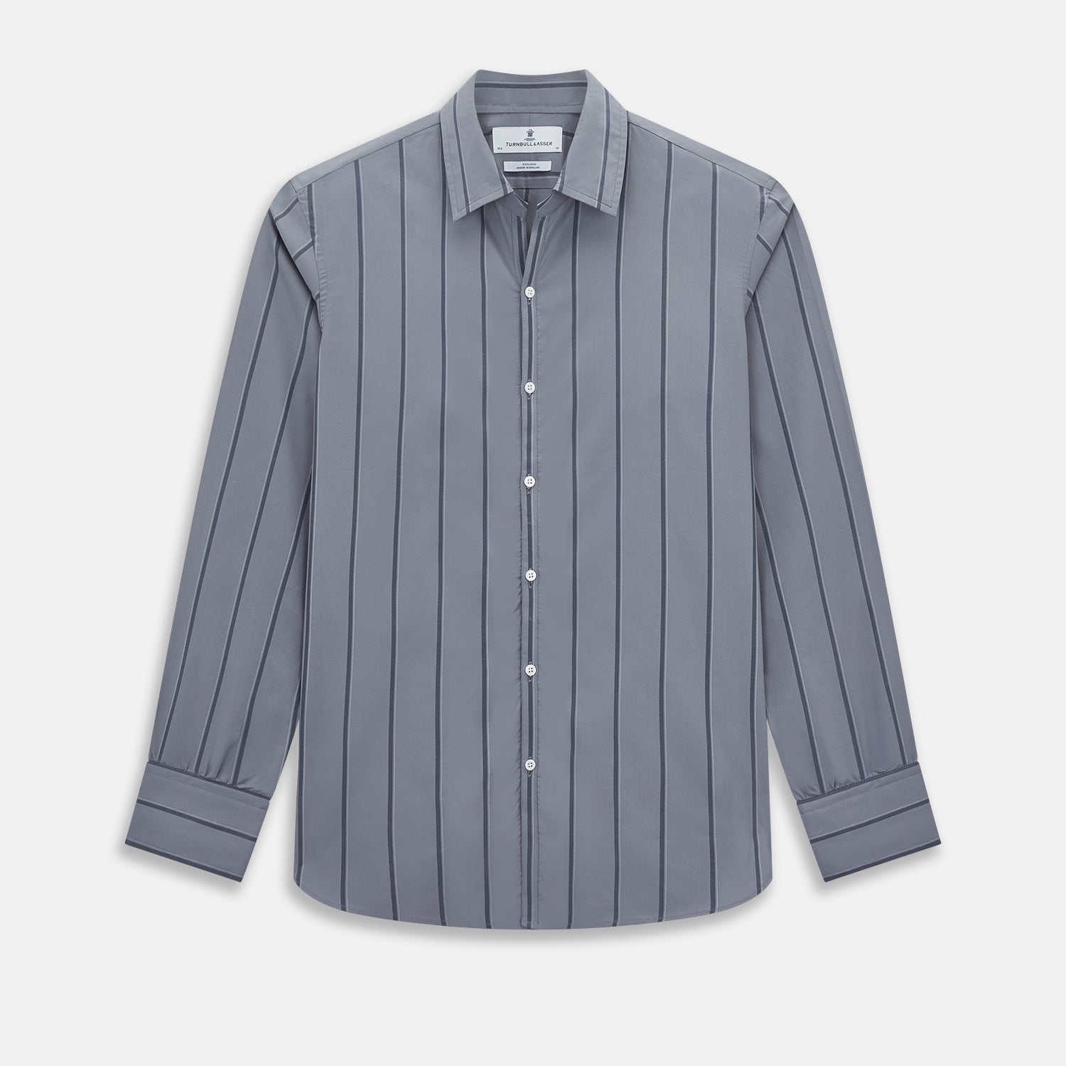 Image 1 of product Grey Track Stripe Windsor Shirt 19