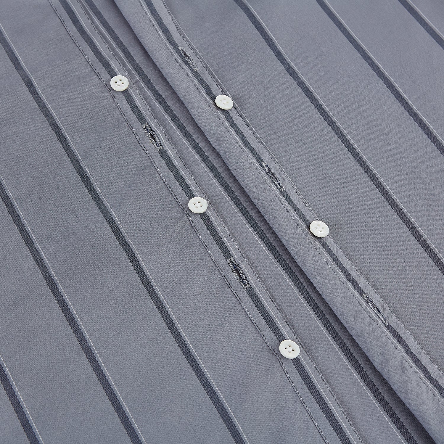 Image 7 of product Grey Track Stripe Windsor Shirt 19