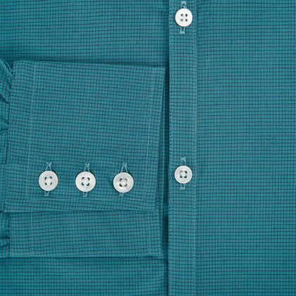 SHIRTS RF WINDSOR OPEN CLR 3BC TURQUOISE MLTI CHK Image 3