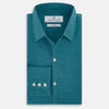 View 5 of product Turquoise Pin Check Windsor Shirt 19