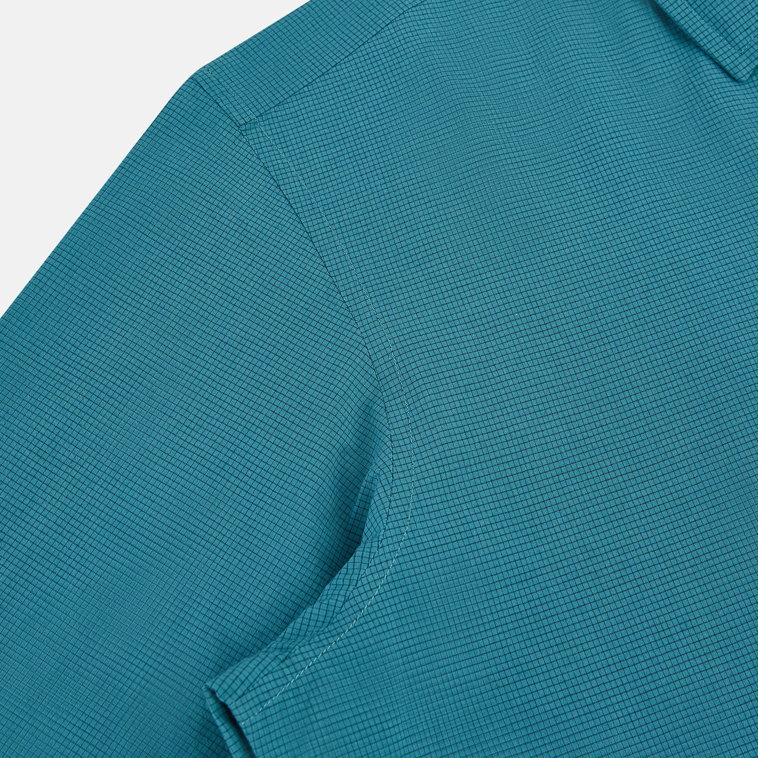 View 6 of product Turquoise Pin Check Windsor Shirt 19