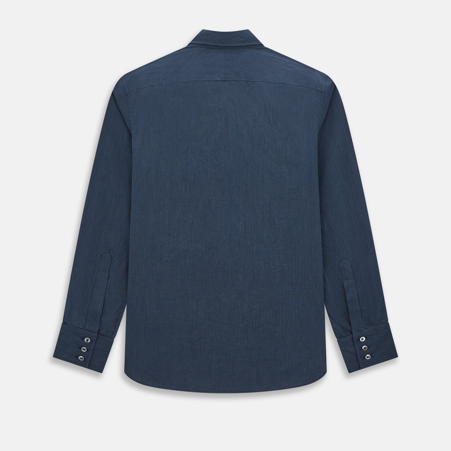 Image 3 of product Navy and White Pinstripe Windsor Shirt 19