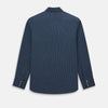 View 3 of product Navy and White Pinstripe Windsor Shirt 19