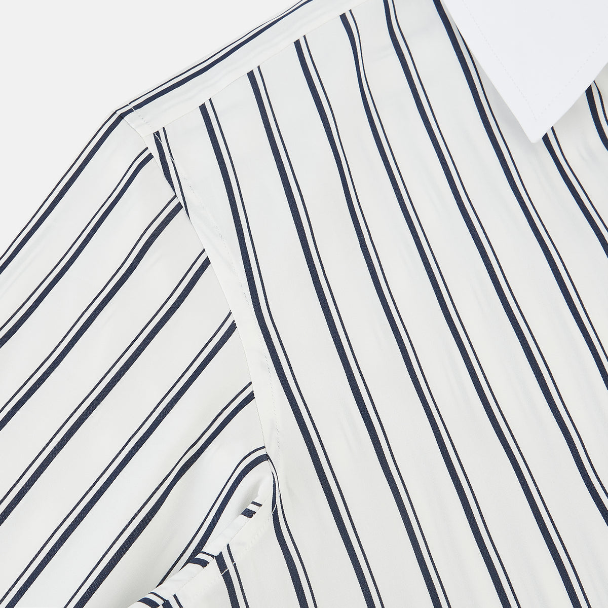 View 6 of product SHIRTS RF WH WINDSOR OPEN CLR WH 3BC NAVY STRIPE 15.5