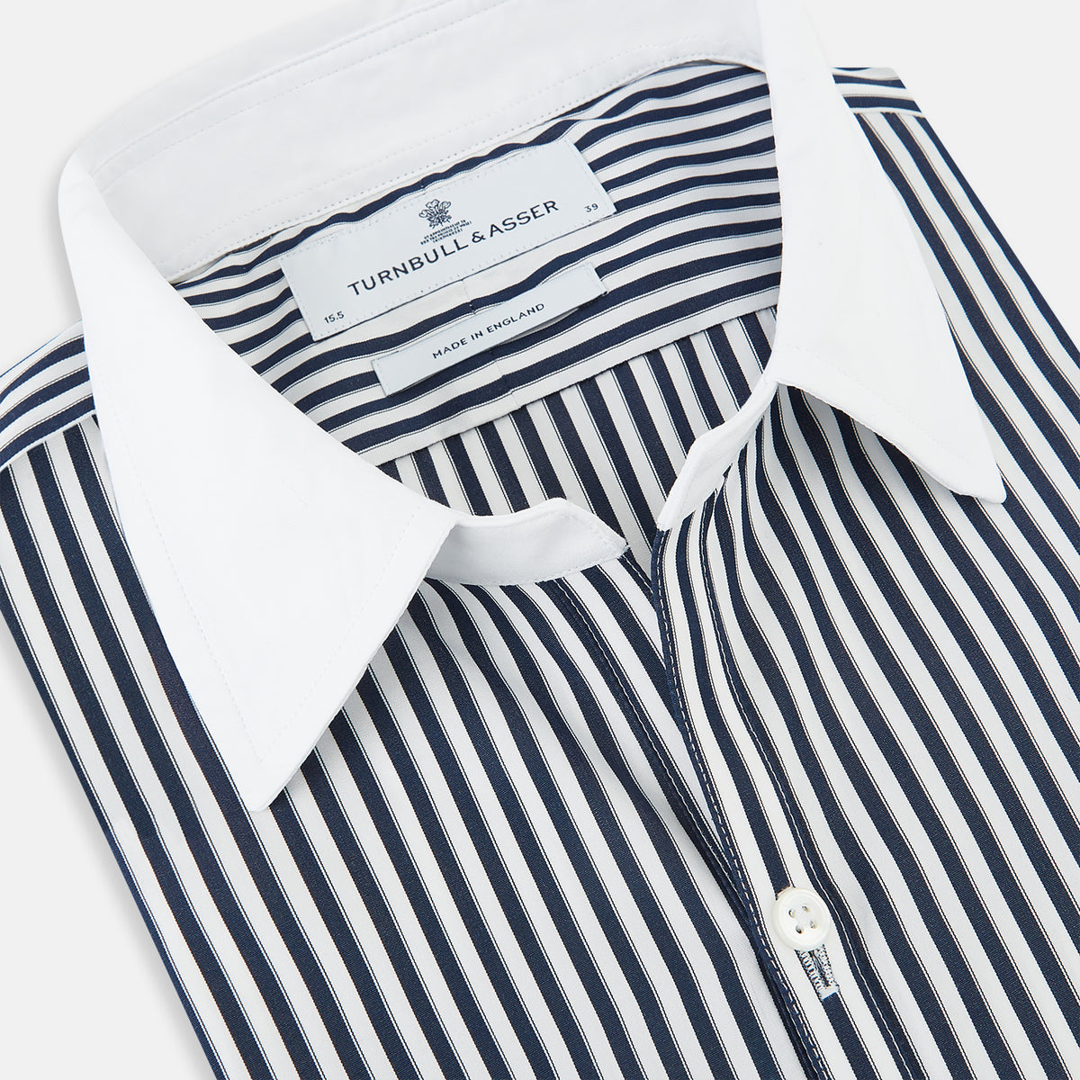 View 2 of product SHIRTS RF WH WINDSOR OPEN CLR WH 3BC NAVY STRIPE 16