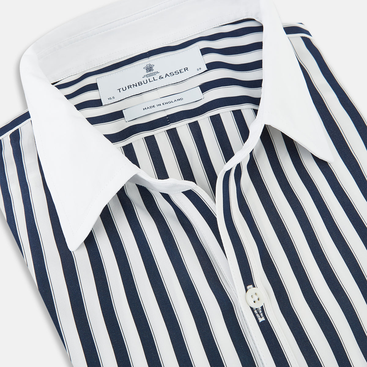 View 2 of product SHIRTS RF WH WINDSOR OPEN CLR WH 3BC NAVY STRIPE 16