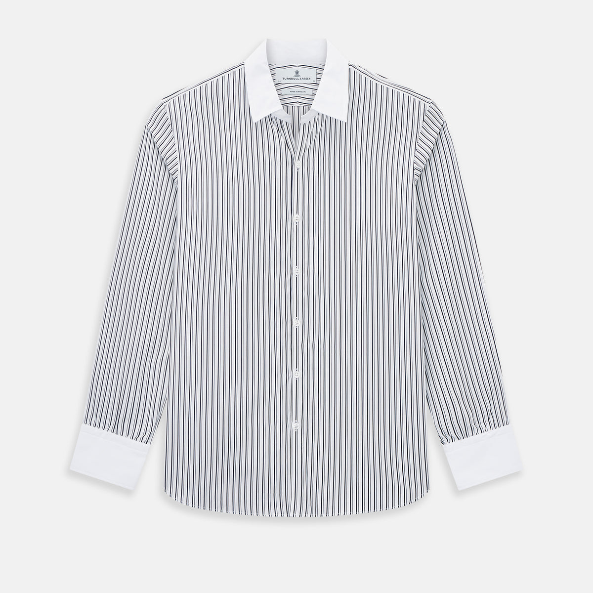 View 1 of product SHIRTS RF WH WINDSOR OPEN CLR WH 3BC NAVY STRIPE 19
