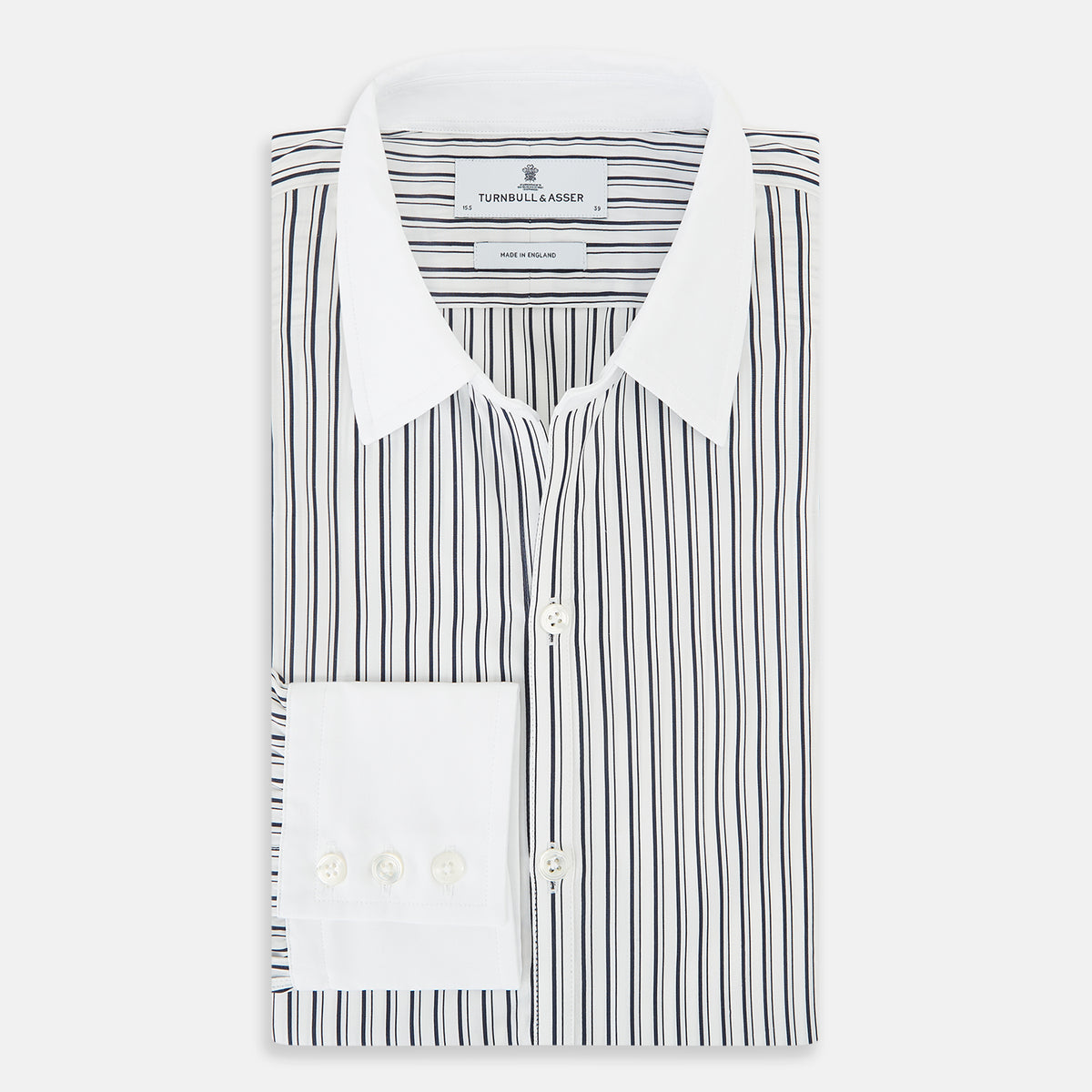 View 5 of product SHIRTS RF WH WINDSOR OPEN CLR WH 3BC NAVY STRIPE 19