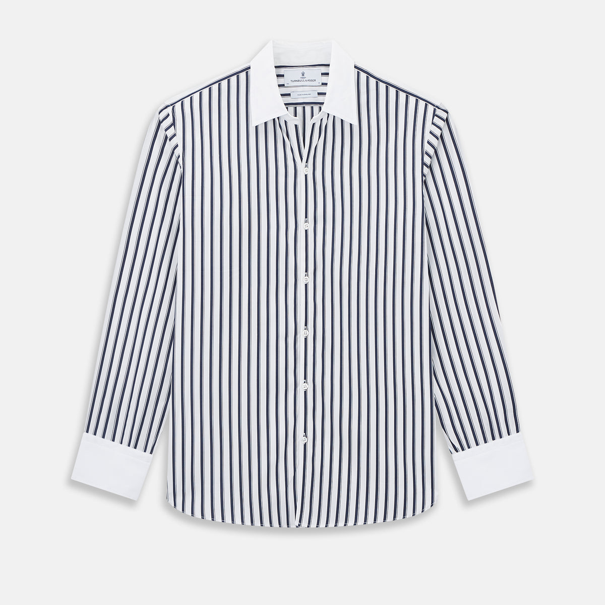 View 1 of product SHIRTS RF WH WINDSOR OPEN CLR WH 3BC NAVY STRIPE 15