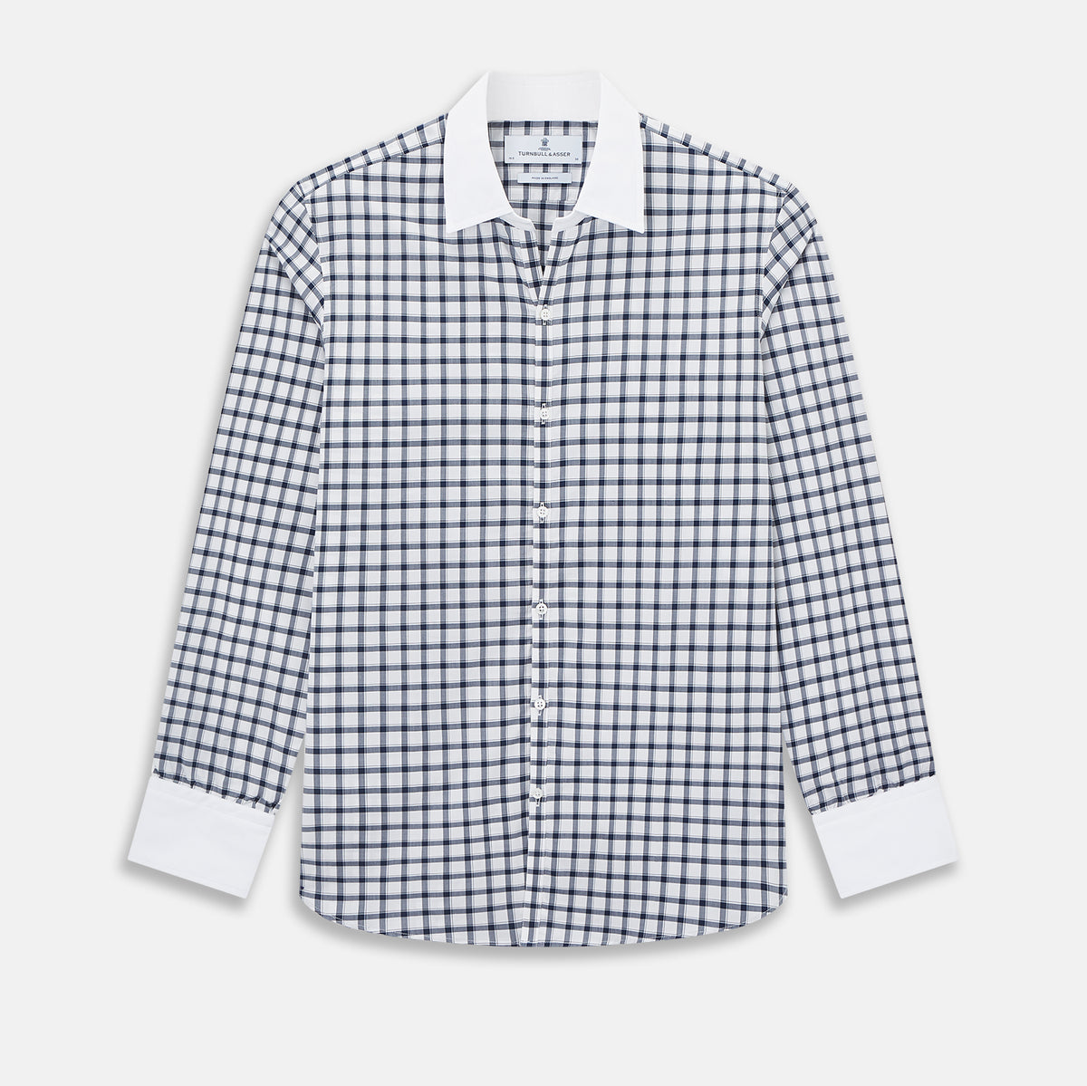 View 1 of product SHIRTS RF WH WINDSOR OPEN CLR WH 3BC NAVY CHECK 16