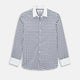 SHIRTS RF WH WINDSOR OPEN CLR WH 3BC NAVY CHECK 16