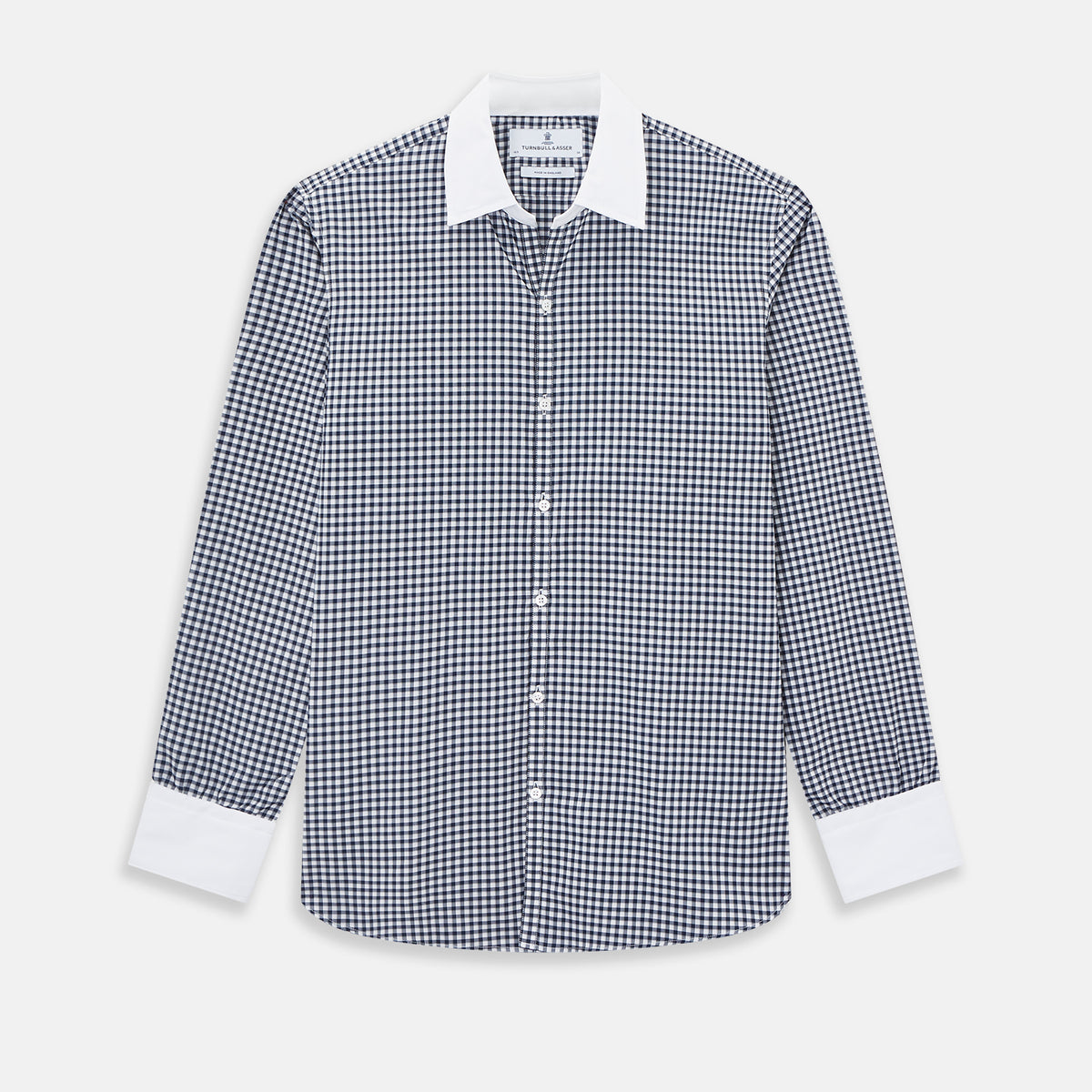 View 1 of product SHIRTS RF WH WINDSOR OPEN CLR WH 3BC NAVY CHECK 19