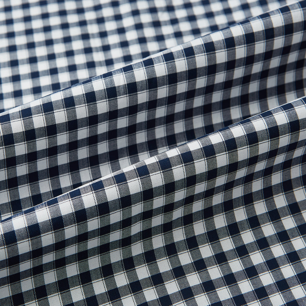 SHIRTS RF WH WINDSOR OPEN CLR WH 3BC NAVY CHECK 19