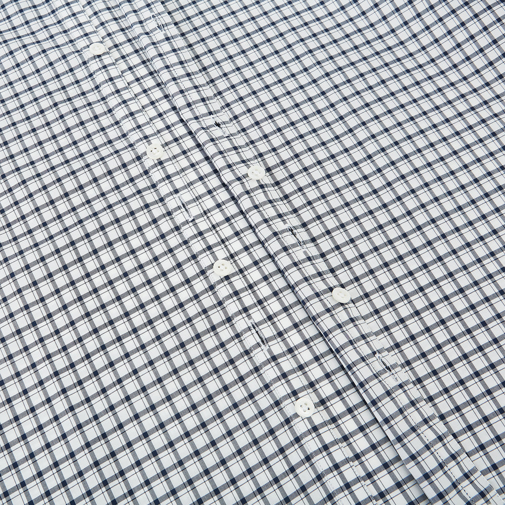 SHIRTS RF WH WINDSOR OPEN CLR WH 3BC NAVY CHECK 15