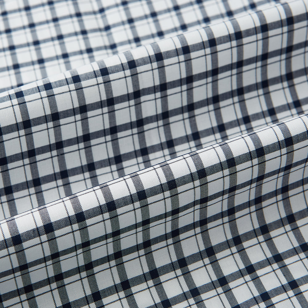 SHIRTS RF WH WINDSOR OPEN CLR WH 3BC NAVY CHECK 15