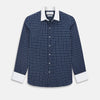 View 1 of product SHIRTS RF WH WINDSOR OPEN CLR WH 3BC WH CHK ON NVY 16