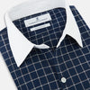 View 2 of product SHIRTS RF WH WINDSOR OPEN CLR WH 3BC WH CHK ON NVY 16