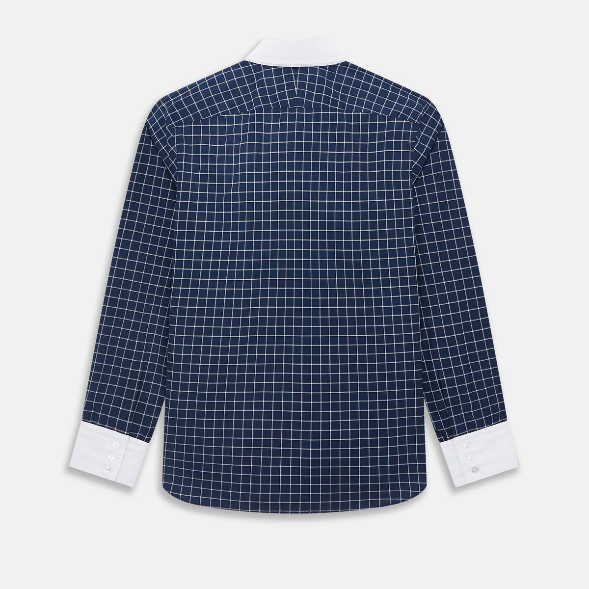 View 3 of product SHIRTS RF WH WINDSOR OPEN CLR WH 3BC WH CHK ON NVY 16