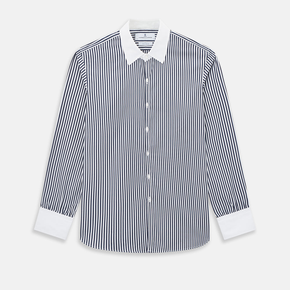 SHIRTS RF WH WESTMINSTER CLSD CLR WH 3BC NVY STR 17