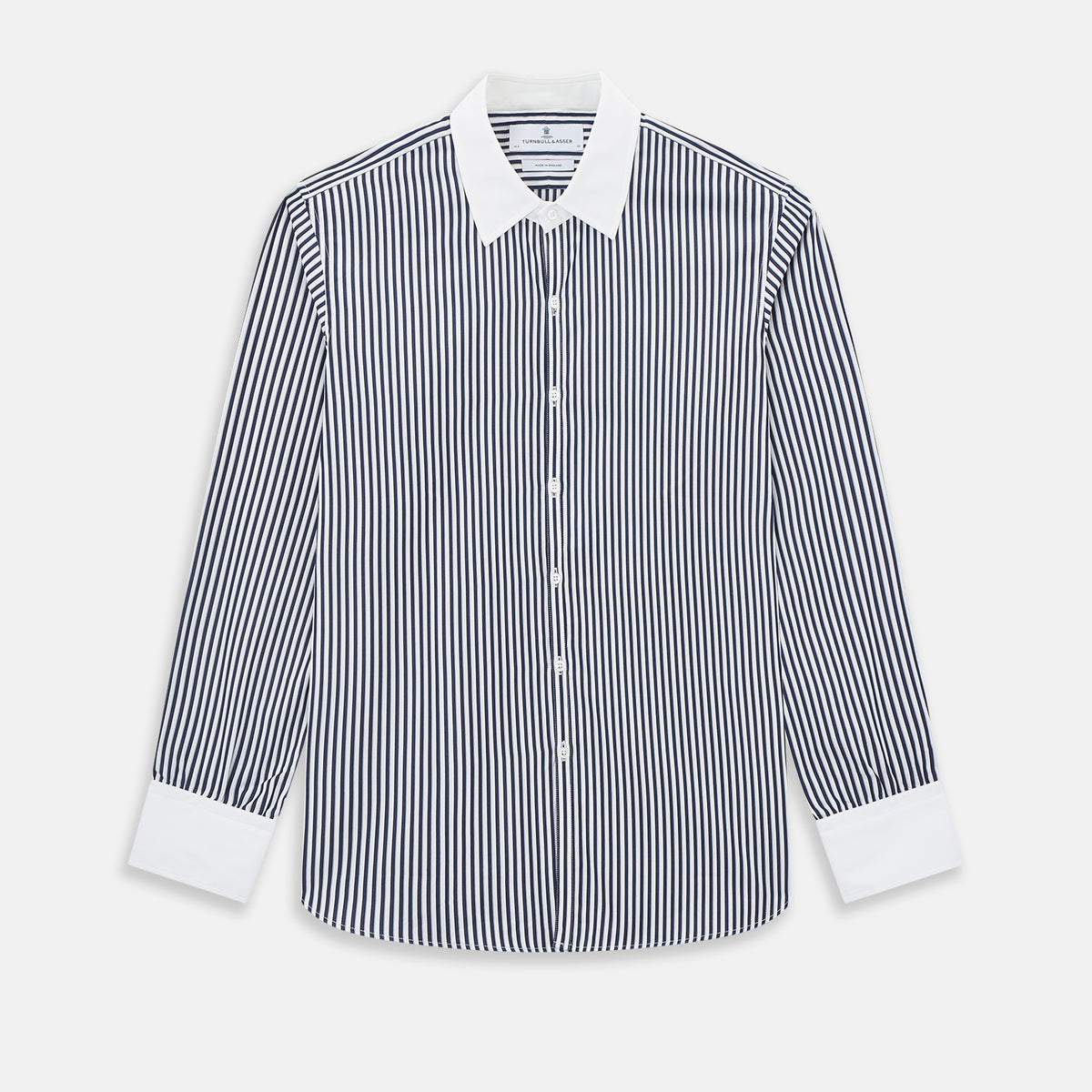 View 1 of product SHIRTS RF WH WESTMINSTER CLSD CLR WH 3BC NVY STR 17