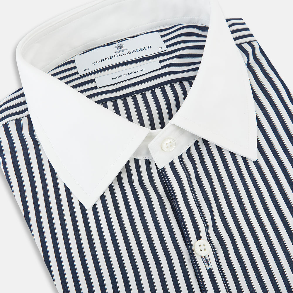 SHIRTS RF WH WESTMINSTER CLSD CLR WH 3BC NVY STR 17