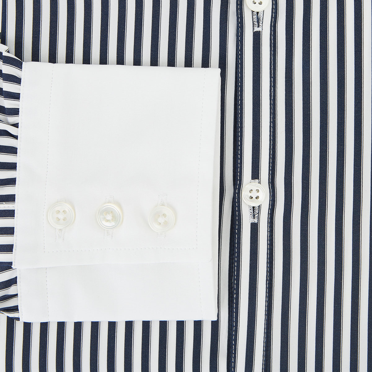 View 4 of product SHIRTS RF WH WESTMINSTER CLSD CLR WH 3BC NVY STR 17