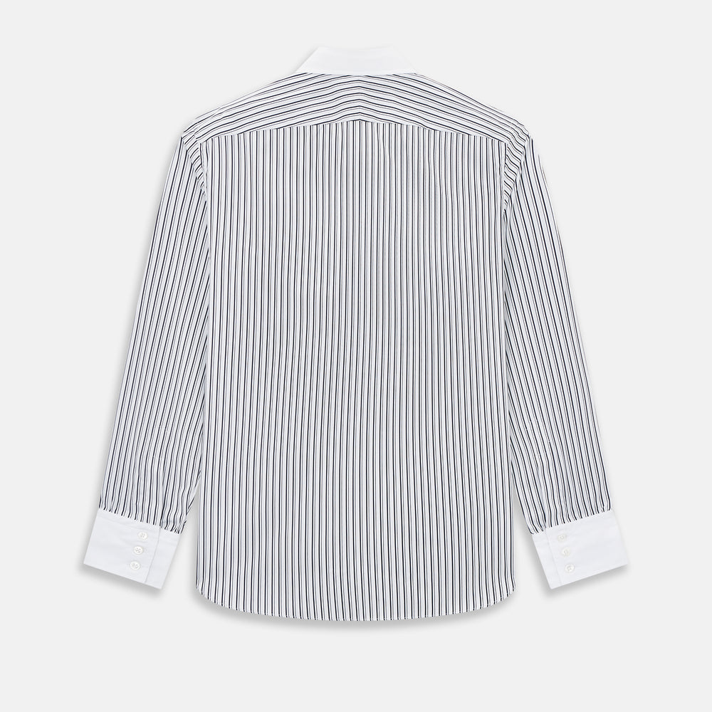 SHIRTS RF WH WESTMINSTER CLSD CLR WH 3BC NVY STR 18.5
