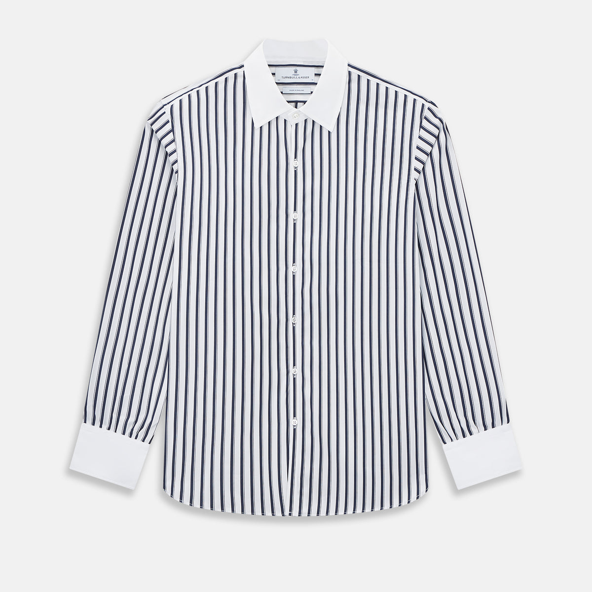 View 1 of product SHIRTS RF WH WESTMINSTER CLSD CLR WH 3BC NVY STR 14.5