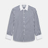 View 1 of product SHIRTS RF WH WESTMINSTER CLSDCR WH 3BC WHT STR NVY 17.5