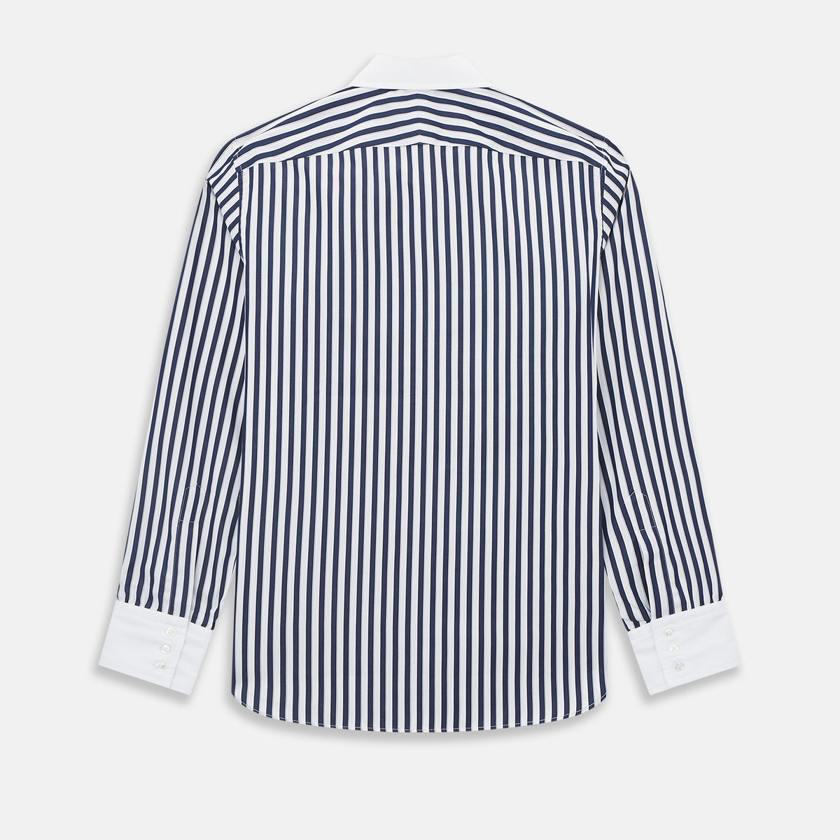 View 3 of product SHIRTS RF WH WESTMINSTER CLSDCR WH 3BC WHT STR NVY 17.5