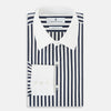 View 5 of product SHIRTS RF WH WESTMINSTER CLSDCR WH 3BC WHT STR NVY 17.5