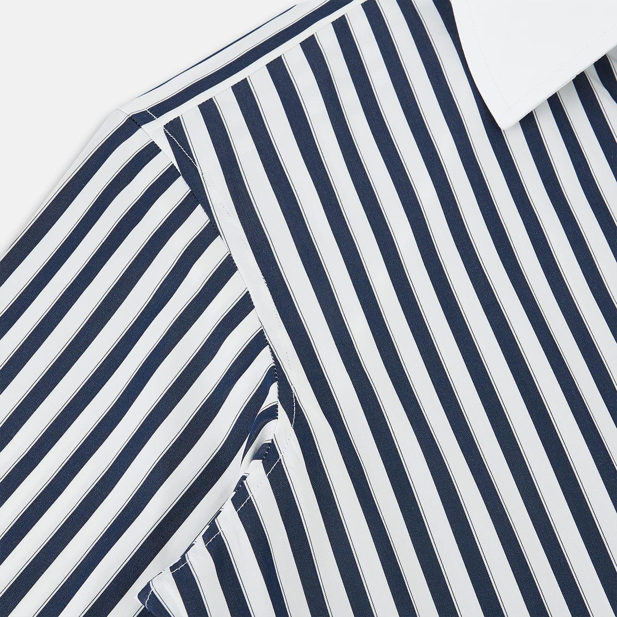 View 6 of product SHIRTS RF WH WESTMINSTER CLSDCR WH 3BC WHT STR NVY 17.5