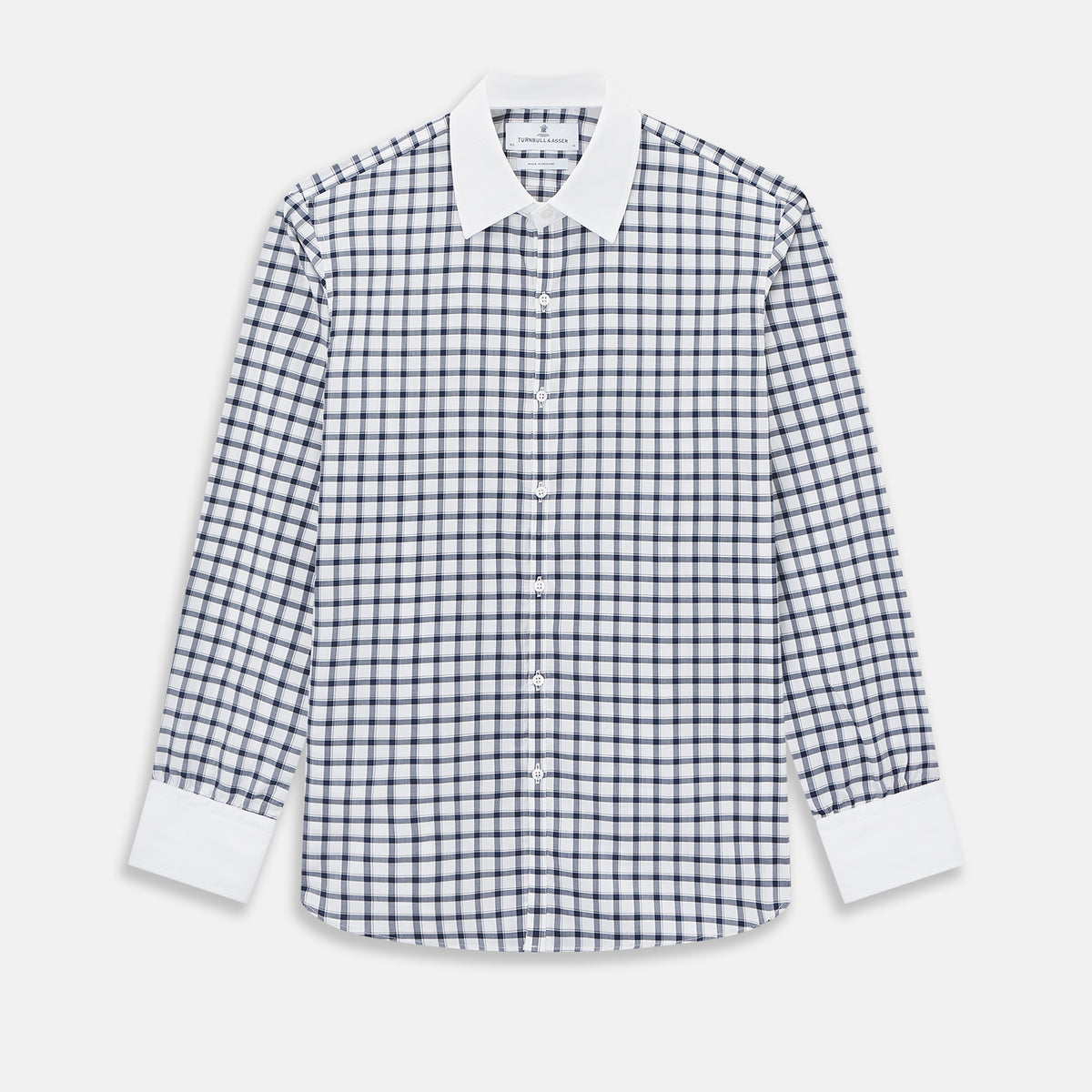 View 1 of product SHIRTS RF WH WESTMINSTER CLSD CLR WH 3BC NVY CHK 15