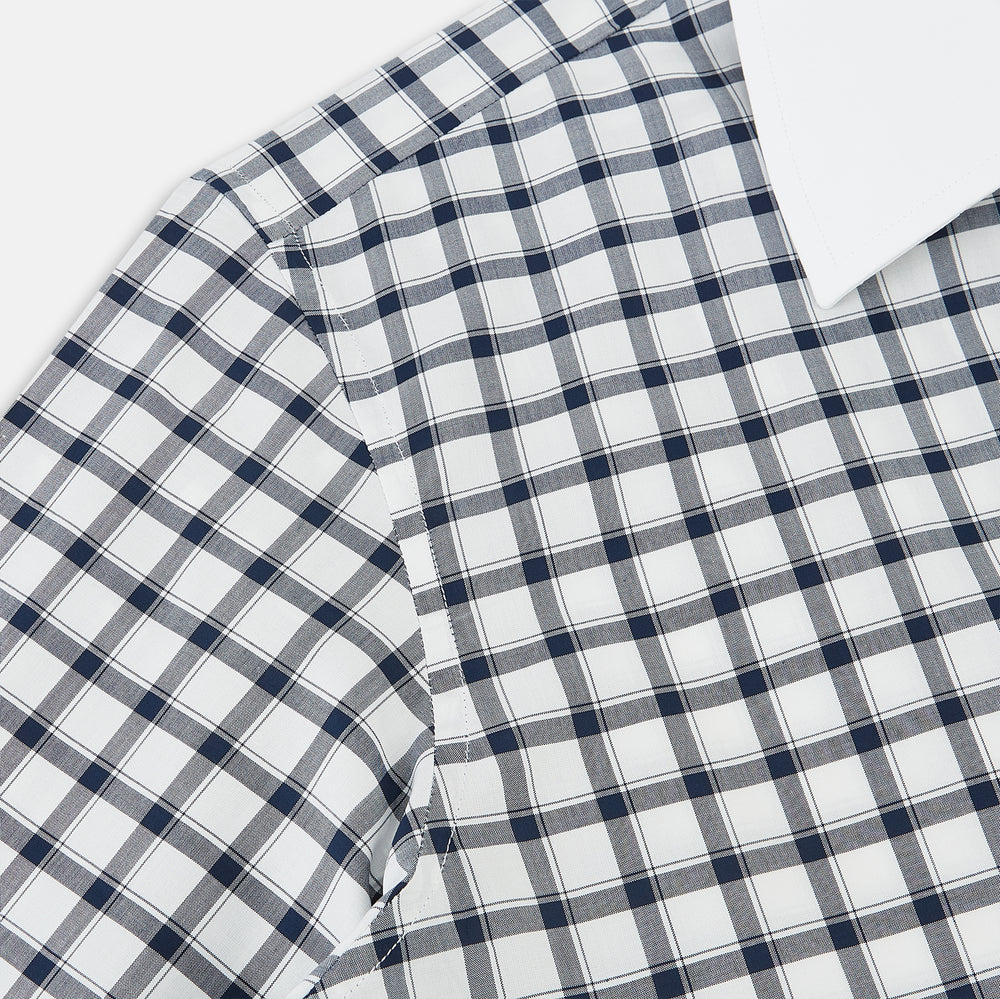 SHIRTS RF WH WESTMINSTER CLSD CLR WH 3BC NVY CHK 15