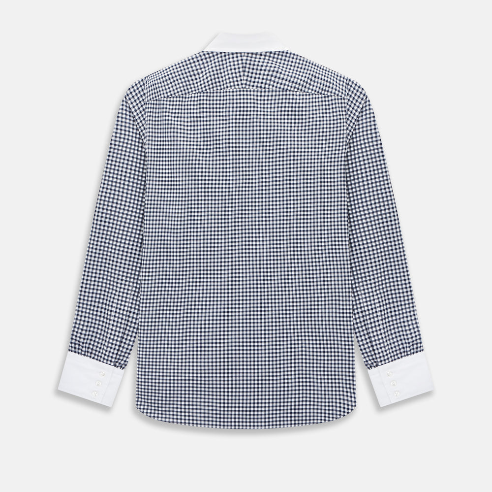 SHIRTS RF WH WESTMINSTER CLSD CLR WH 3BC NVY CHK 17