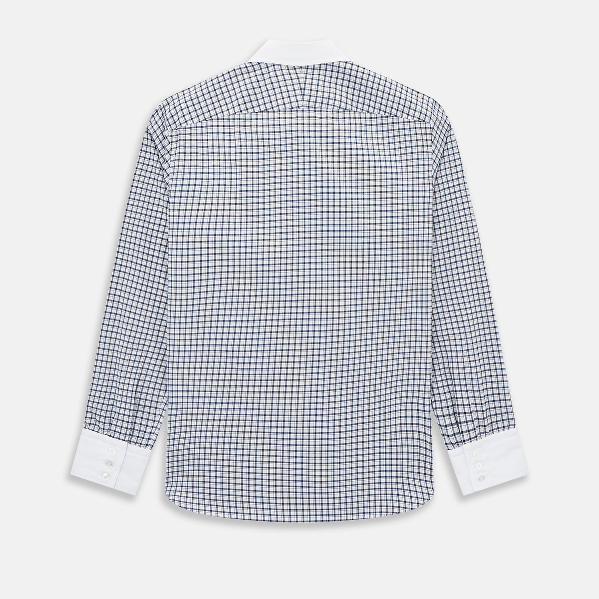 View 3 of product SHIRTS RF WH WESTMINSTER CLSD CLR WH 3BC NVY CHK 18.5
