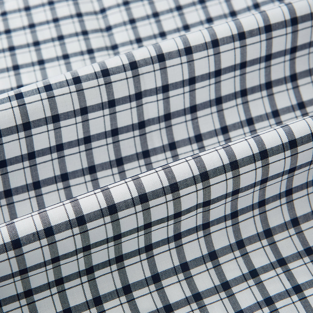 SHIRTS RF WH WESTMINSTER CLSD CLR WH 3BC NVY CHK 18.5
