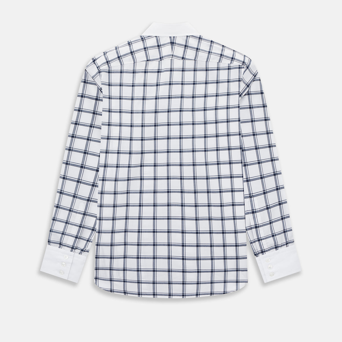 View 3 of product SHIRTS RF WH WESTMINSTER CLSD CLR WH 3BC NVY CHK 16.5