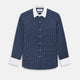 SHIRTS RF WH WESTMINSTER CLSDCLR WH 3BC WH CHK NVY 18.5