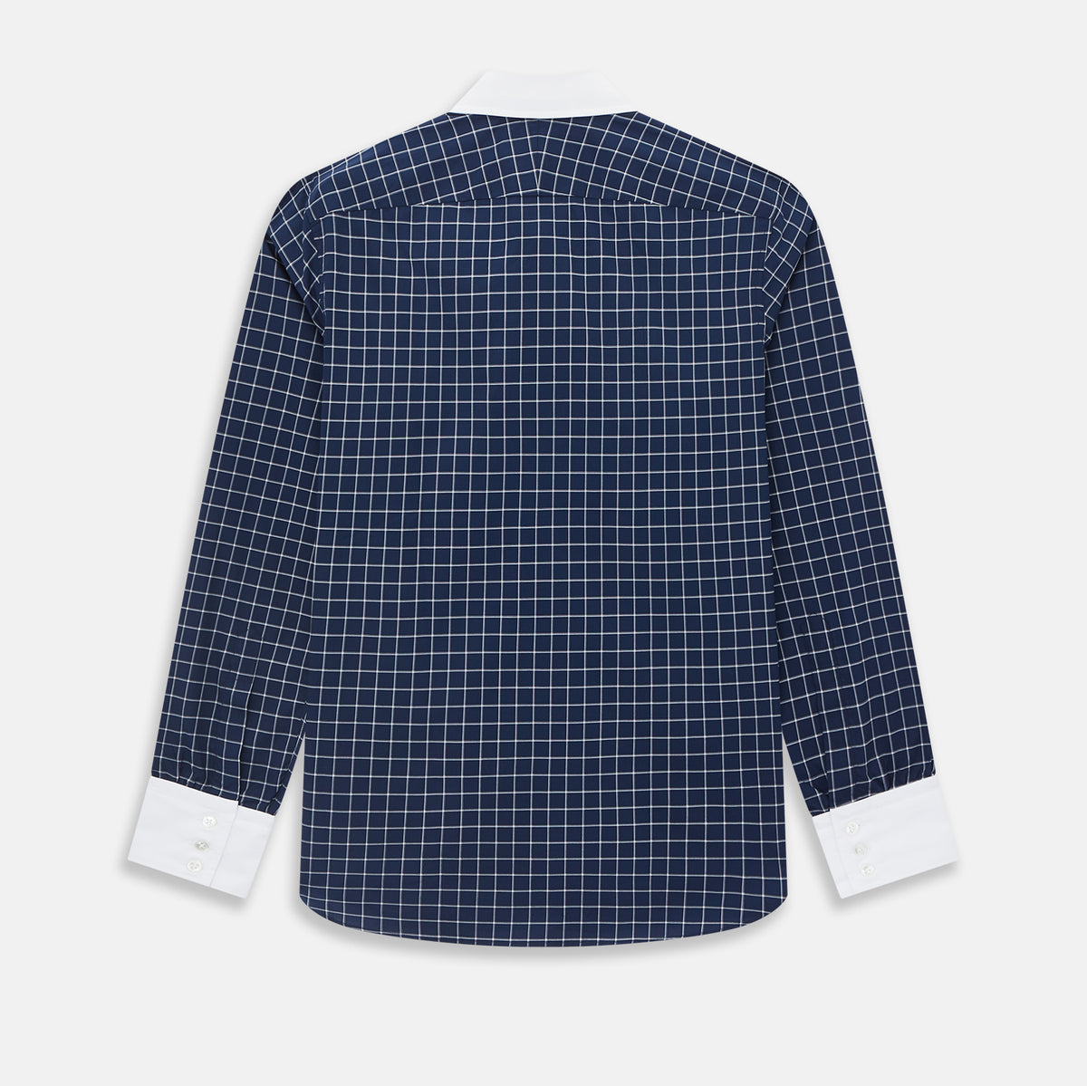 View 3 of product SHIRTS RF WH WESTMINSTER CLSDCLR WH 3BC WH CHK NVY 18.5