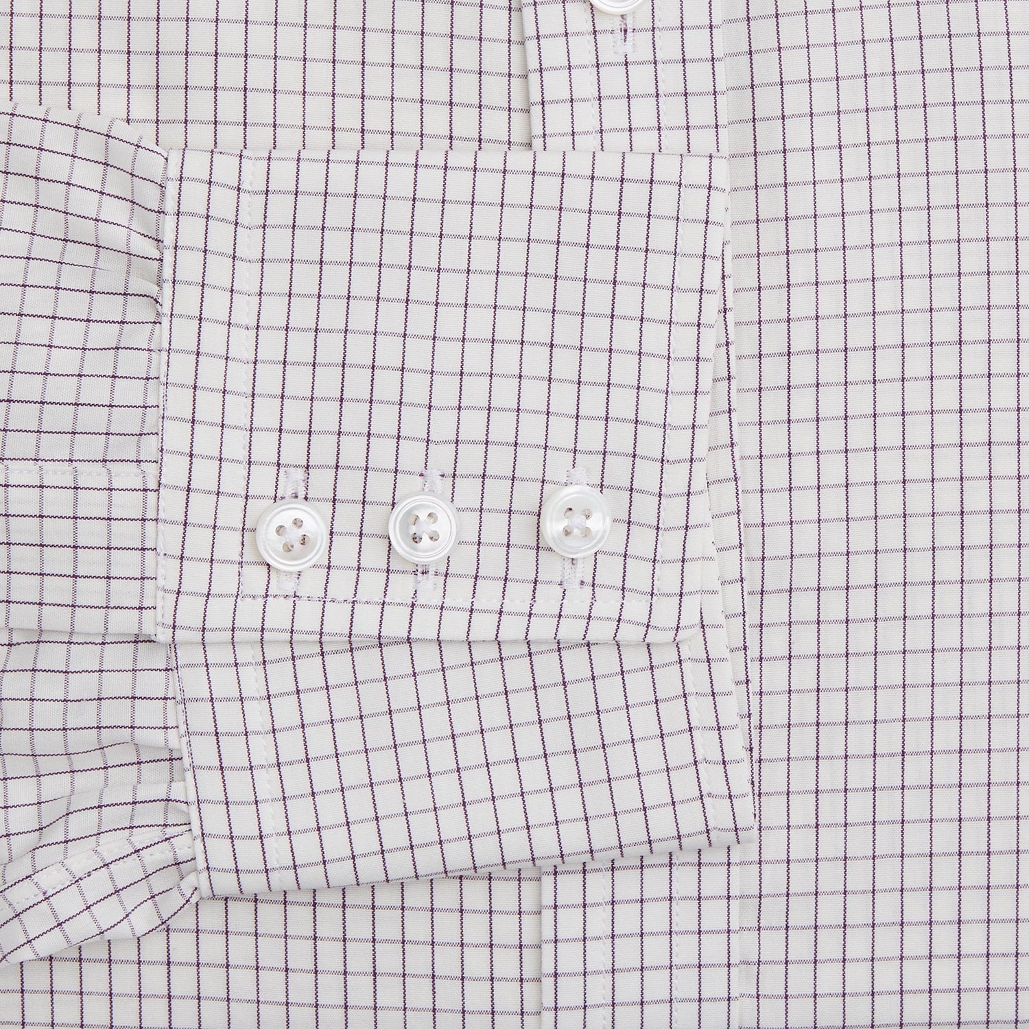 View 3 of product Purple Graph Check Mayfair Shirt