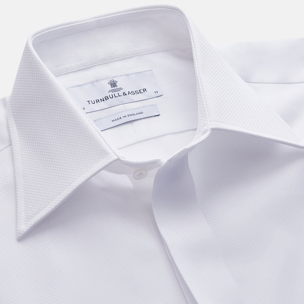 White Tailored Fit Dress Shirt – Turnbull & Asser US