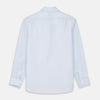 View 3 of product Tailored Fit Light Blue Cotton Shirt with Kent Collar and 3-Button Cuffs