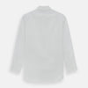View 3 of product Tailored Fit Plain White Cotton Shirt with Kent Collar and 3-Button Cuffs