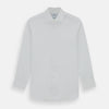 View 1 of product Tailored Fit White Royal Oxford Cotton Shirt with Kent Collar and Double Cuffs
