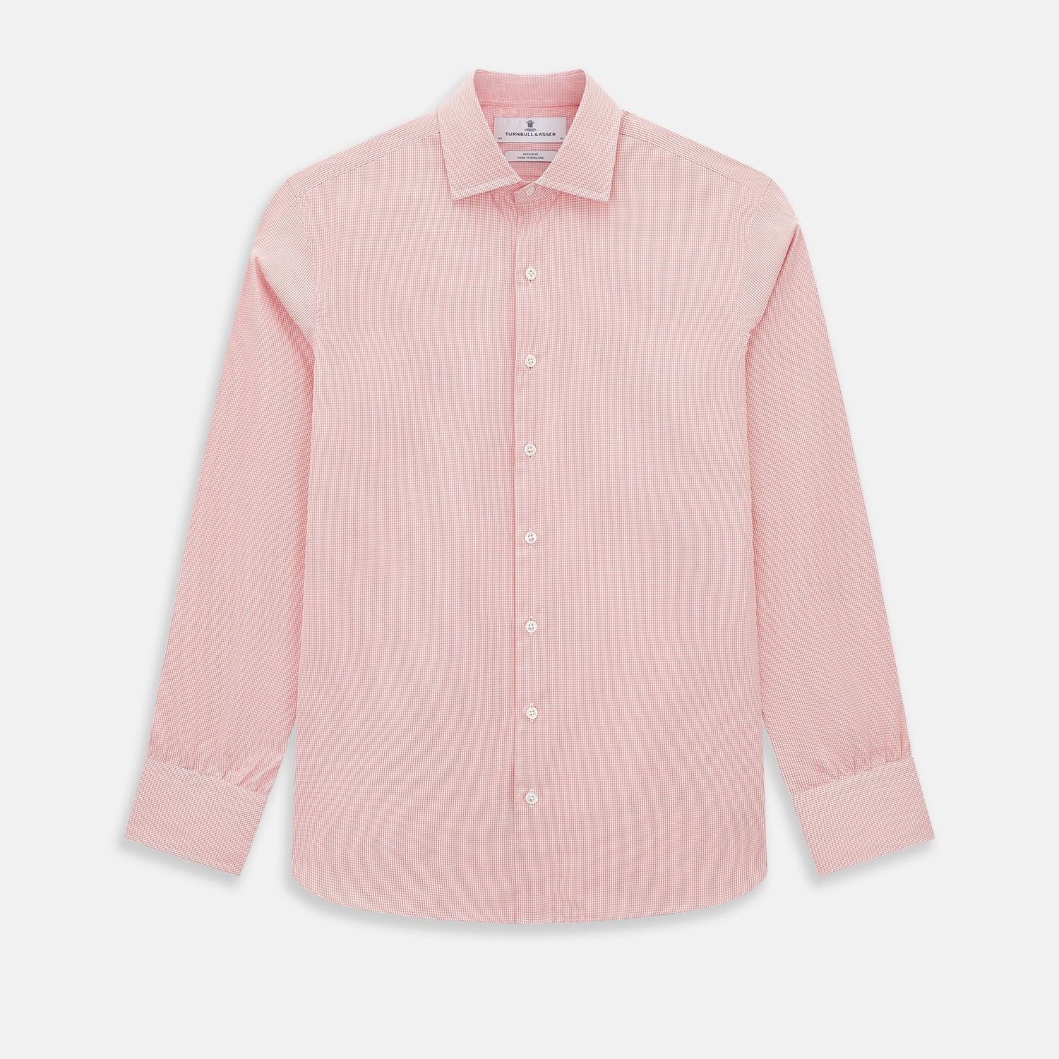 View 1 of product CORAL COTTON MINI CHECKED SHIRT