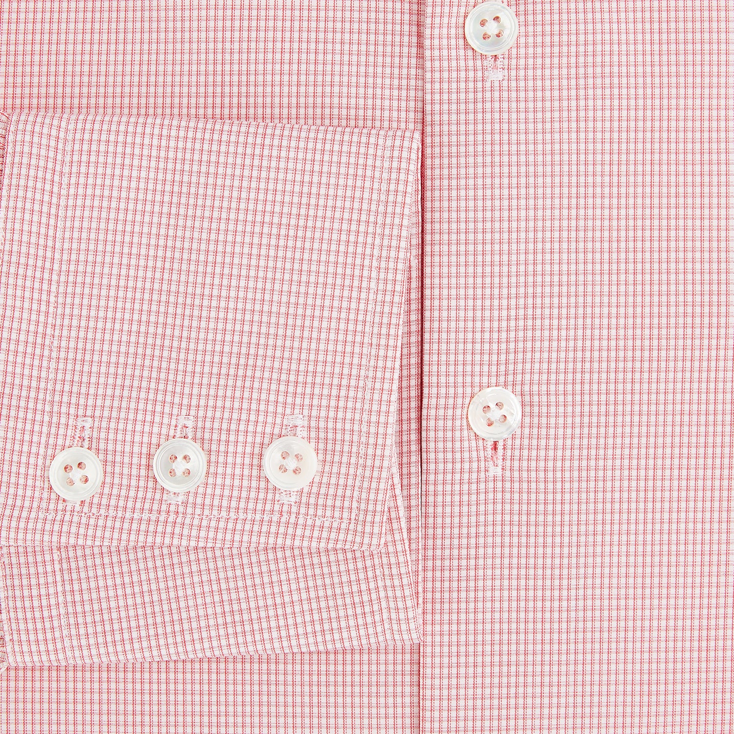 View 4 of product CORAL COTTON MINI CHECKED SHIRT