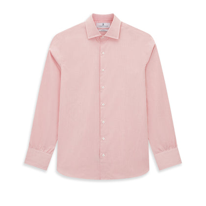 CORAL COTTON MINI CHECKED SHIRT Image 6