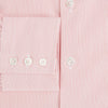 View 4 of product Fine Striped Coral on White Tailored Fit Shirt in Cotton